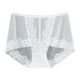 thumbnail image 3 of Sdeycui Womens Sexy Lace Boyshort Breathable Comfort High Waisted Panties Lace Mesh Underwear for Women, 3 of 3
