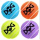 thumbnail image 1 of Pelotas de tenis Squeaky para perros, tamaño grande, 4 unidades, 1 of 4
