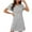Gray, variant on Sakmal Moomoo Nightgownss for Women Valentines Short Sleeve Plus Size Love Pajama Dress Heart Print Short Nightgowns for Women L