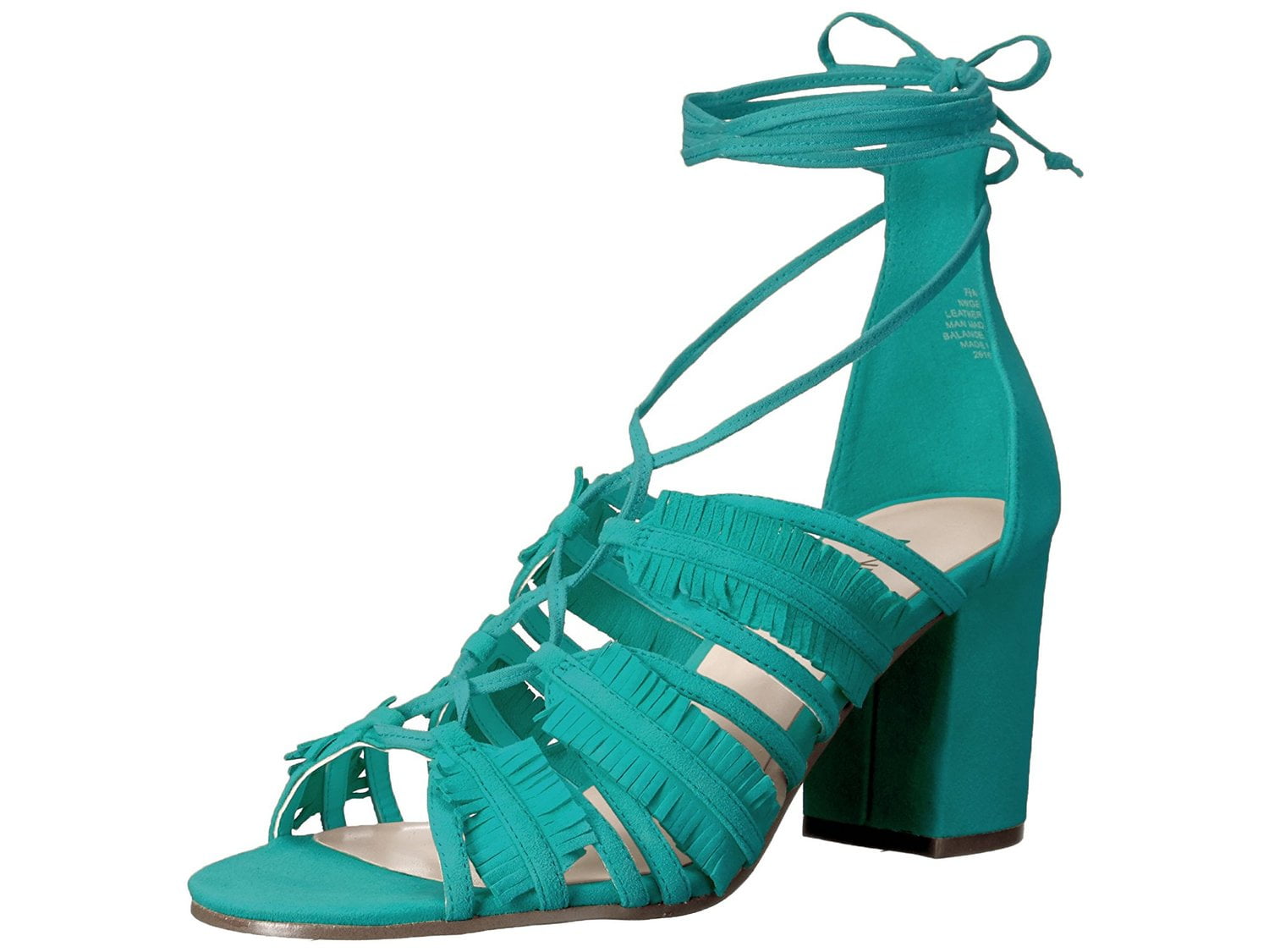 Nine West Brandclub Nine West Womens Genie Leather Open Toe Casual Strappy Sandals