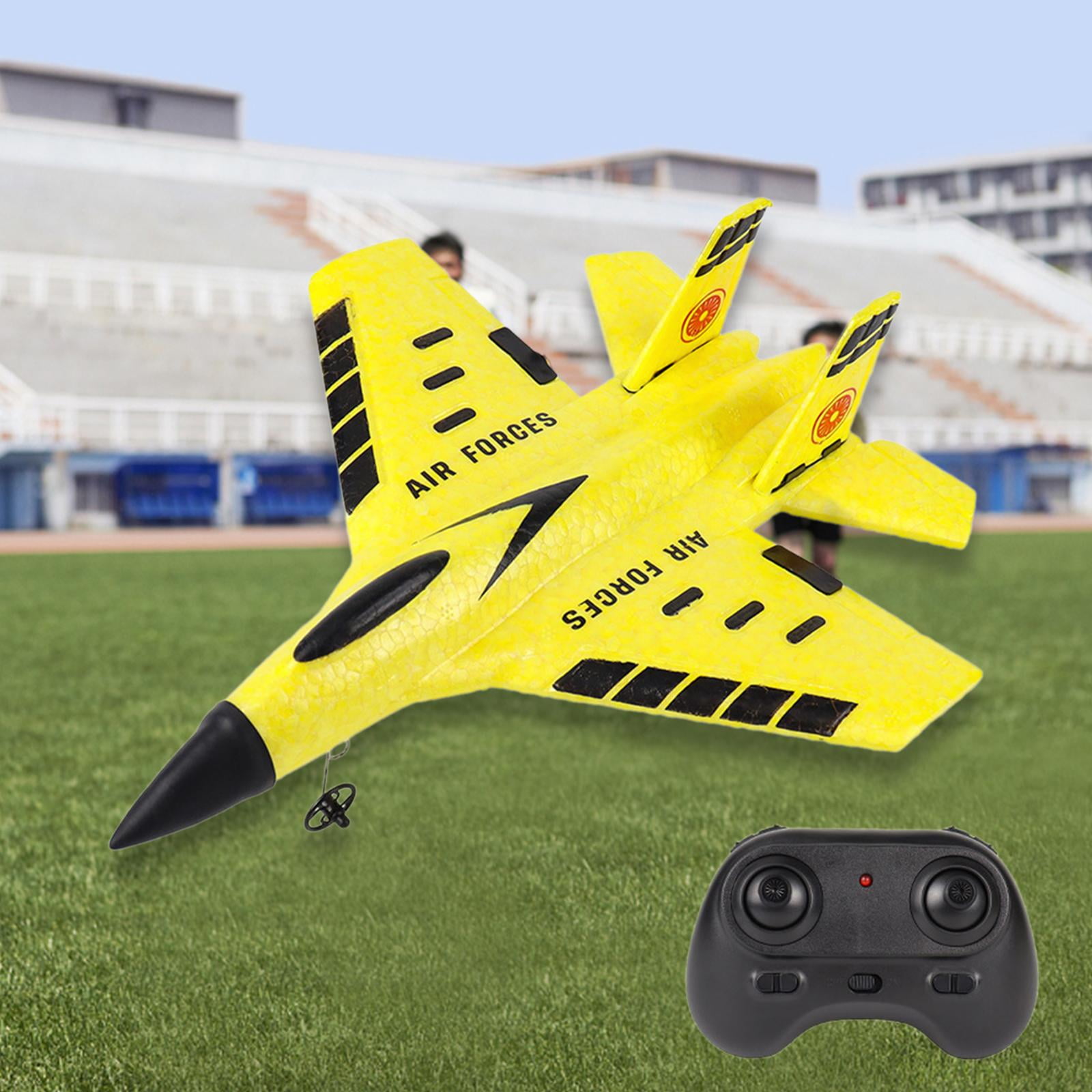 Avión Teledirigido RC Para Principiantes - Planeador Con Doble Batería, Juguete Para Interior Y Exterior