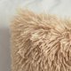 thumbnail image 2 of SZTXJ 2 pack Faux Fur Cushion Covers Fluffy Throw Pillow Case Soft Decorative Square Cute Pillow Plush For Livingroom Sofa Bedroom 18 Inch x 18 Inch 4, 2 of 5