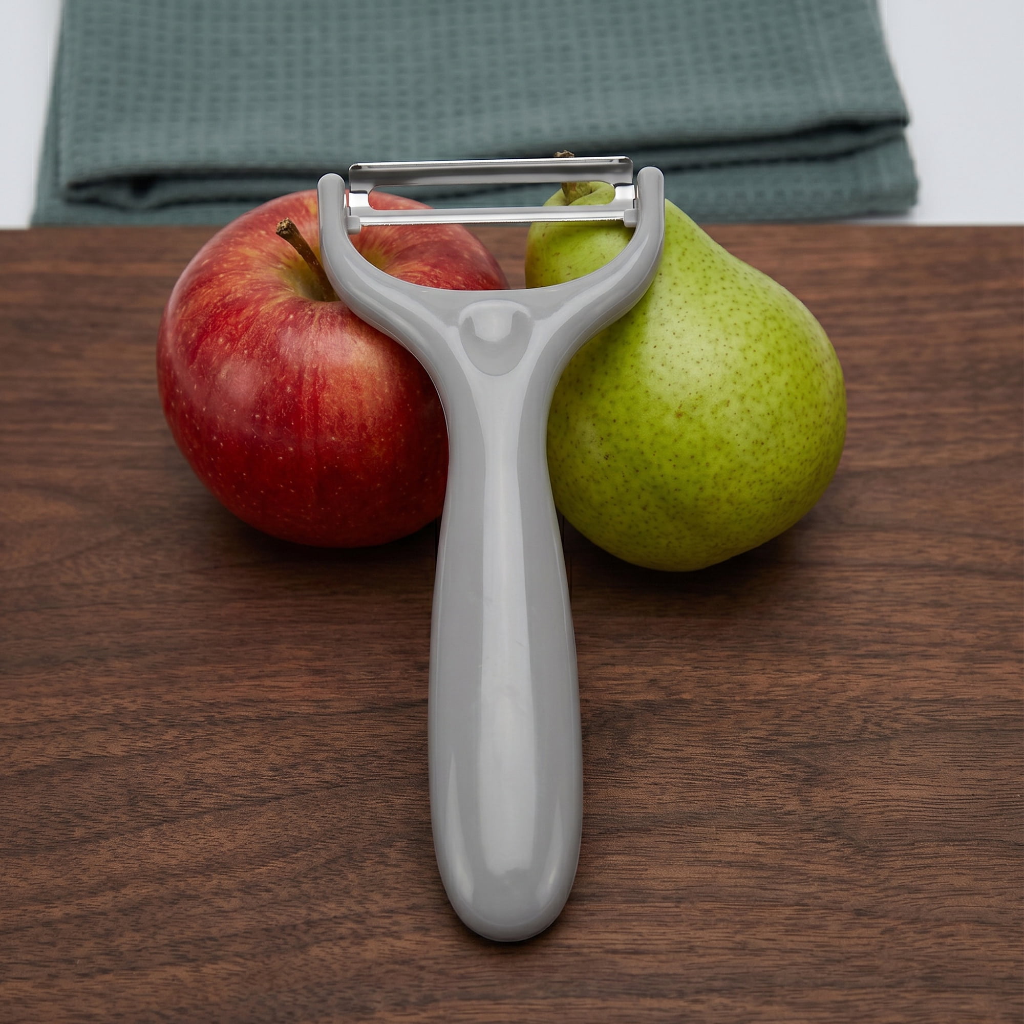 Unique Bargains Plastic Vegetable Peeler with Ergonomic Handle Dark Gray 5.9x2.4x0.6 inch