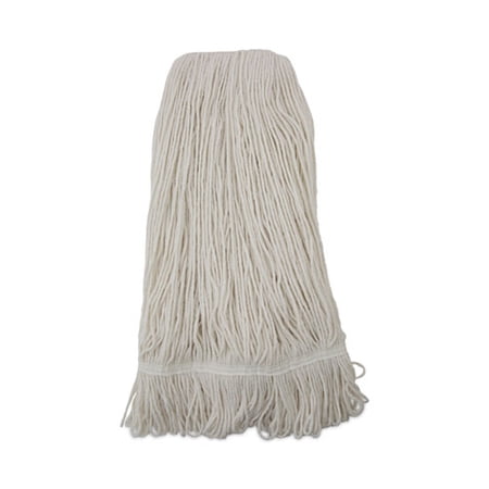 Pro Loop Web/tailband Wet Mop Head, Rayon, 24oz, White | Bundle of 10 Each