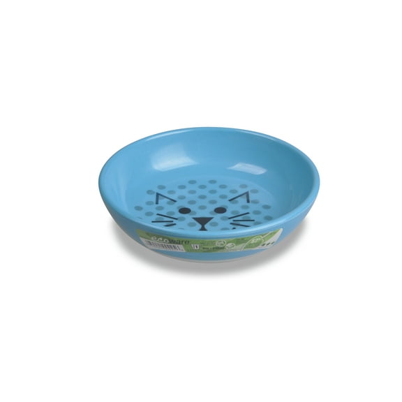 Van Ness Ecoware Non-Skid Pet Food Bowl, BPA-free, Blue