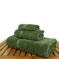 thumbnail image 3 of BC BARE COTTON Luxury Hotel & Spa Quality Collection, 100% Turkish Cotton, 750+ GSM, Eco Friendly Towel Set, Kitchen Dobby Border Towels, Bath Towel, Hand Towel, Washcloths - 3 Piece, Moss, 3 of 3
