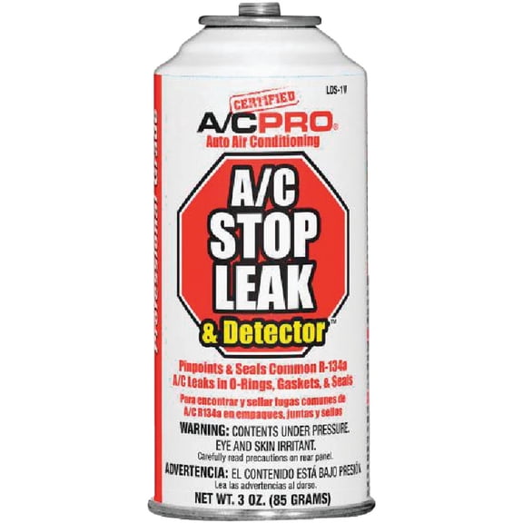 Interdynamics R134a Leak Stop PAG Oil and Red Dye 3 Oz Automotive Refrigerant