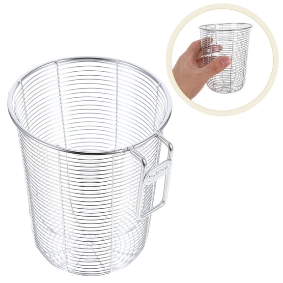 Hemoton Stainless Steel Dishwasher Basket Straw Chopstick Dishwasher Basket Dishwasher Silverware Replacement Basket Utensil Cutlery Holder