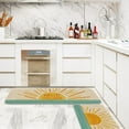 thumbnail image 4 of 2Pcs Summer Kitchen Mats Hello Sunshine Kitchen Rugs Ocean Sunrise Non Slip Rectangle Doormats Floor Mat for Home Entrance Porch, 4 of 6