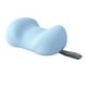 thumbnail image 3 of Almohada de espuma viscoelástica, ergonómica para dormir de lado, boca arriba y boca abajo, almohada cervical para Azul, 3 of 9