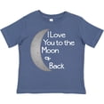 thumbnail image 3 of Inktastic I Love You to the Moon & Back. Boys or Girls Toddler T-Shirt, 3 of 5