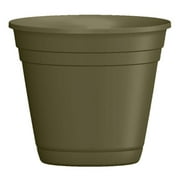 ATT Southern 256819 10 in. Riverl Planter, Olive Green
