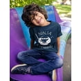 thumbnail image 4 of Little Ninja Unisex Youth T-Shirt - Fun and Quirky Karate-Themed Top - Cool Birthday Party Gift for Sons and Daughters - Humorous Martial Arts Training Apparel, 4 of 10