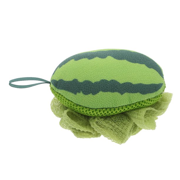 Exfoliante corporal de sandía, toallita exfoliante, limpiador de baño, exfoliante de piel para ducha, exfoliante de espalda para ducha, bola de baño, esponja para ducha, bola de baño exfoliante