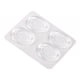 thumbnail image 4 of Paquete de 4 almohadillas para silenciador de tambor almohadilla de goma para bajo almohadilla para caja de tambor silencioso silencioso silenciador a kusrkot Snare Drum Mute Pad, 4 of 8