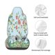 thumbnail image 4 of Fotbe Chinoiserie Floral Palm Tree Funda para Asiento de Auto con Estampado – Impermeable y Antisudor – Ajuste Universal, Lavable a Máquina, Antideslizante (1 Pieza), 4 of 5
