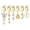 Style B, variant on 6 Pcs Fake Belly Piercing For Women Fake Belly Button Piercings Cz Non Piercing