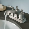thumbnail image 2 of Moen WS84922SRN Conway Two-handle Centerset Bathroom Sink Faucet Spot Resist Brushed Nickel, 2 of 11