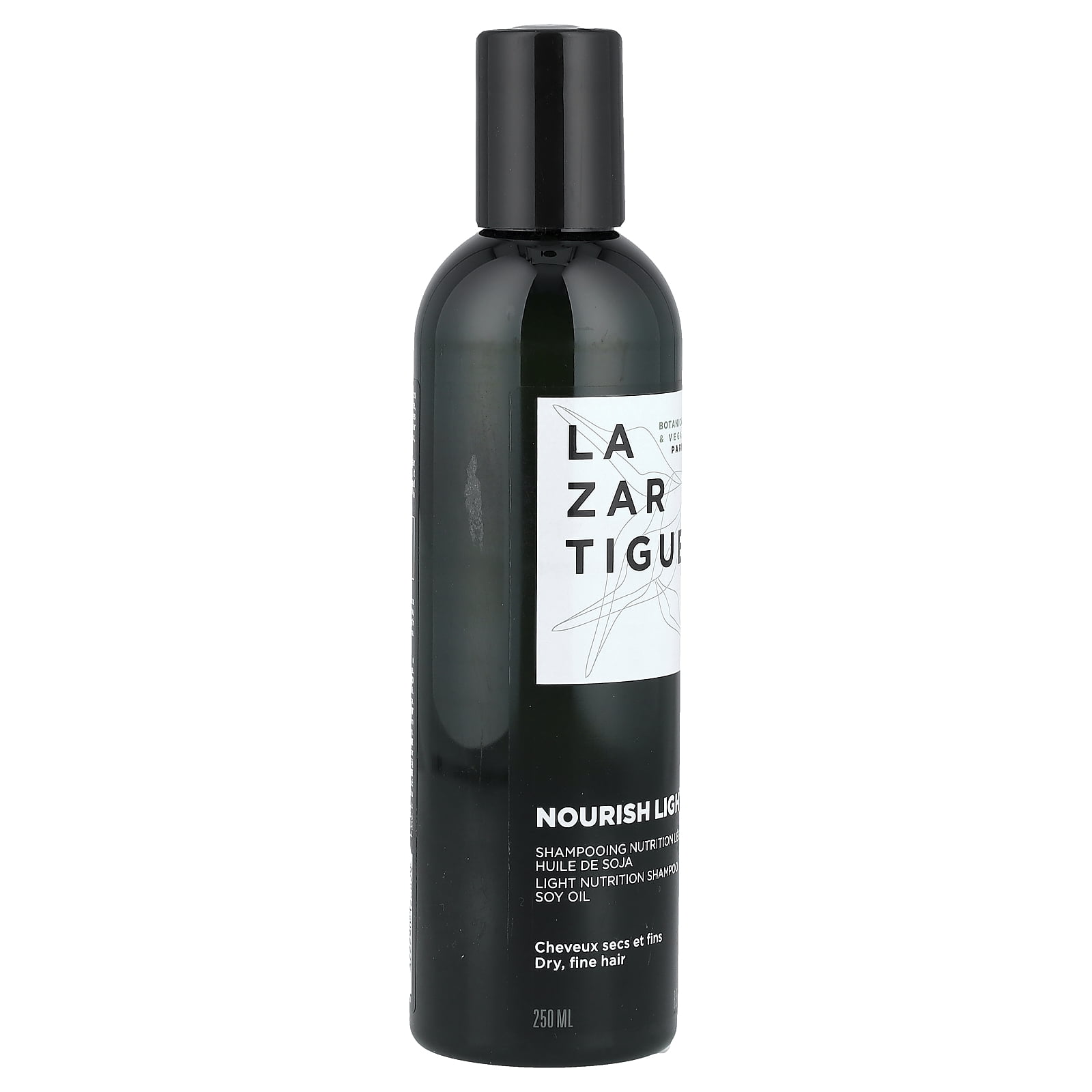 Lazartigue Nourish Light, Nutrition Shampoo, Dry, Fine Hair, 8.5 fl oz (250 ml)