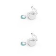 thumbnail image 3 of Auriculares Inteprter Bluetooth Recargables con Micrófono Plata 2Conjunto, 3 of 6