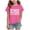 style-01 Light Purple, variant on Gubotare T Shirt for Girls Girls Short Sleeve Shirts Soft Crewneck Girls Basic Short Sleeve T-Shirts Toddlers Tees 5T 6T (Light Pink,5-6 Years)