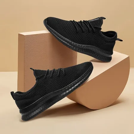 

Ladies Minimalist Casual Shoes Breathable Lace-up Running Shoes
