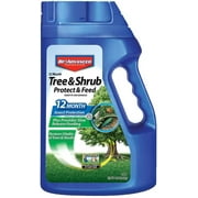 BioAdvanced 701900B 12-Month Tree and Shrub Protect and Feed Insect Killer and Fertilizer, 4-Pound, Granules