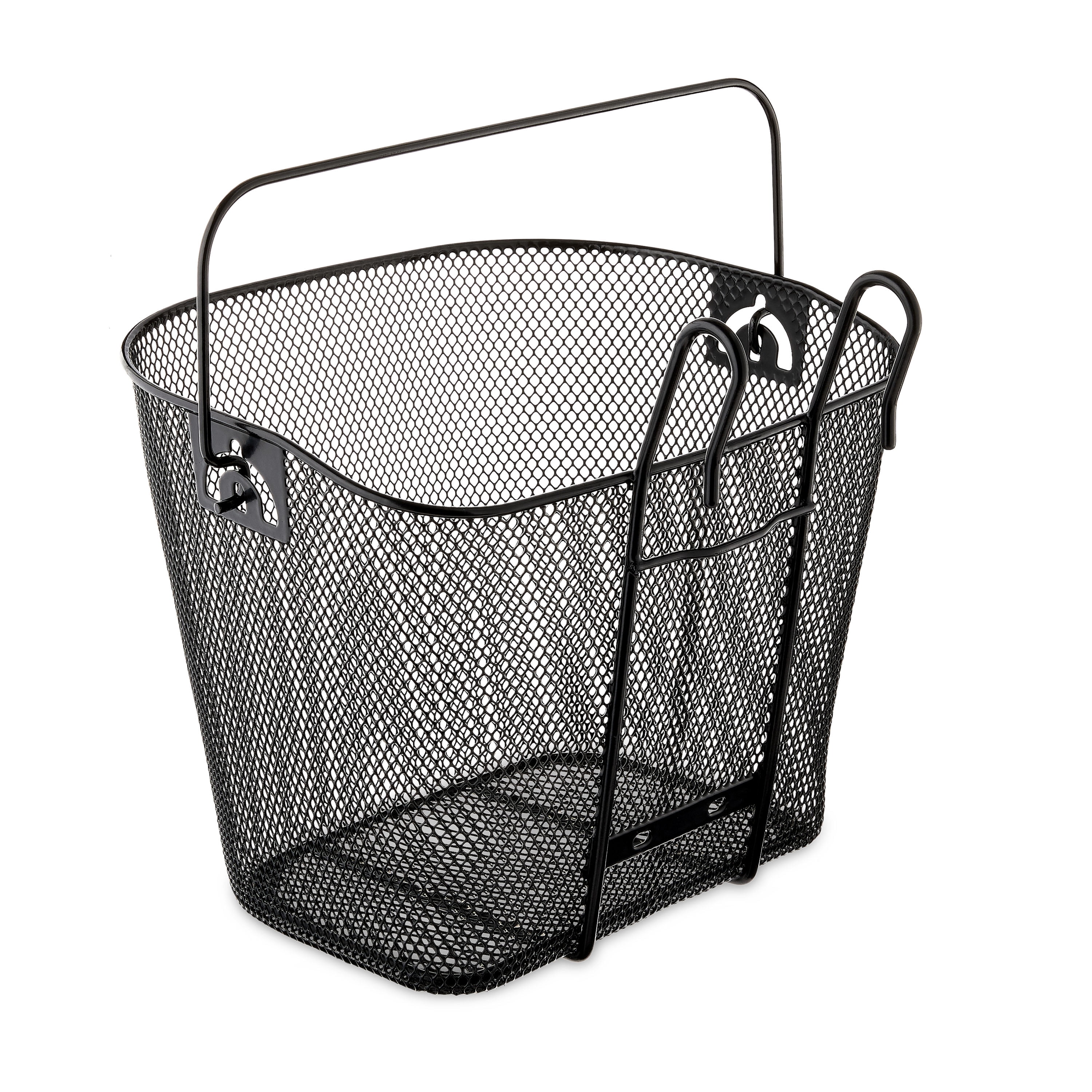 Concord Metal Bicycle Basket, Black