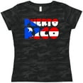 thumbnail image 3 of Inktastic Puerto Rico Flag in Text Women's T-Shirt, 3 of 5