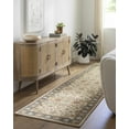 thumbnail image 5 of Mark&Day Wool Rugs, 4ft Round Paris Traditional Tan Area Rug, Brown Red Carpet for Living Room, Bedroom or Kitchen (4' Round), 5 of 9