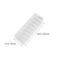 thumbnail image 5 of Transparent Jewelry Box for Storage Set Organizer with 8 Grids for Cable Management Small Size Fits, 5 of 6
