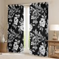 thumbnail image 2 of Feelyou Rustic Farmhouse Floral Blackout Curtains Set of 2 (52x84 Each), Retro French Style Window Curtains, Romantic Garden Flower Curtains and Drapes, Black Out Curtains Decor, 2 of 6