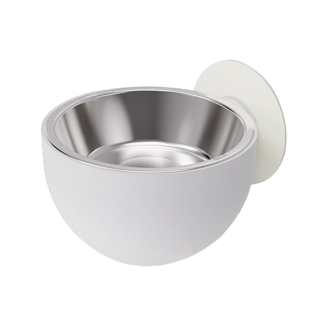 Cuenco de Agua para Perros Yuyangstore Antiderrames Blanco Comederos para perros