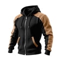 thumbnail image 2 of Ceisia Men's Regular-Fit Hooded Full-Zip Color-Blocked Quilted Hoodie Multi-Style Gift, 2 of 9
