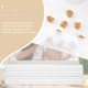 thumbnail image 2 of Baberos desechables Hicarer para adultos, 200 unidades, con recogemigas, color blanco, 2 of 7