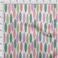 thumbnail image 4 of oneOone Polyester Spandex Medium Pink Fabric Kids Floral Sewing Fabric By The Yard Printed Diy Clothing Sewing Supplies 56 Inch Wide, 4 of 4