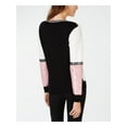 thumbnail image 2 of I.N.C Womens Colorblocked Pullover Sweater, White, Medium, 2 of 2