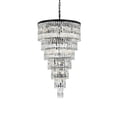 thumbnail image 3 of Elegant Lighting Josephine 32 inch Rectangular Chandelier in Black, 3 of 8