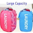 thumbnail image 3 of Pop-Up Laundry Hampers, Collapsible Strong Mesh Popup Laundry Hamper with Durable Handles Folding Pop-up Clothes Laundry Basket, 3 of 6