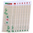thumbnail image 1 of Tapis à Roulettes en Bambou pour Sushi, 9.5x9.5 Pouces, Ensemble de 8 Pcs, 1 of 5