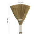 thumbnail image 2 of Hemoton Small Natural Whisk Broom Small Handheld Brush Whisks Asian Thai Duster Whisk Broomsticks Straw Soft Broom For Cleaning Dustpan Desktop, 2 of 8