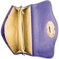 thumbnail image 4 of Genuine Leather Clutch Evening Bag with Chain Shoulder Strap (Fits Phones up to 6.25In x 3.1In), 4 of 7