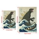 thumbnail image 4 of 1pc Canvas Painting Print The Great Monster Off Kanagawa Art Print Poster Sea Wave Pattern Poster Wall Art Home Decor Room Decor Canvas Poster No Frame, 4 of 4