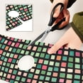 thumbnail image 6 of Yayeee Faucet Mat for Kitchen Sink 14.7" Diatomite Long Splash Guard Pad, Green Block Pattern, 6 of 7