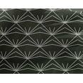 thumbnail image 4 of oneOone Georgette Viscose Fabric Shapes Geometric Sashiko Print Decor Fabric Printed BTY 42 Inch Wide, 4 of 4