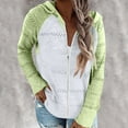 thumbnail image 2 of Outfmvch Cardigan For Women, Cardigan Sweaters For Women, Winter Coats For Women, Long Sleeve, Zip Up Hoodie, 1-Green Xl, 2 of 9