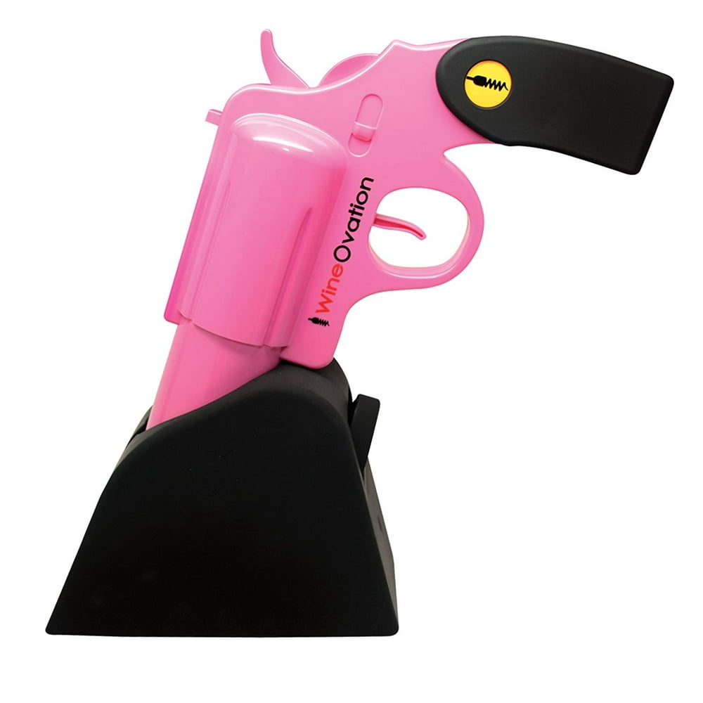 WineOvation Electric Gun Wine Opener (Pink) WNO01P Open your Wine