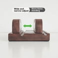 thumbnail image 6 of Wooden Vertical Laptop Holder,2 Slots Wooden Laptop Holder, Compatible with All Gaming Laptop and for MacBook Pro, iPad, Dell, Lenovo, HP, Surface., 6 of 6