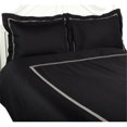 thumbnail image 1 of Hotel Collection 300 Thread Count Cotton Duvet Cover Set  King/California King-Black/Grey, 1 of 1