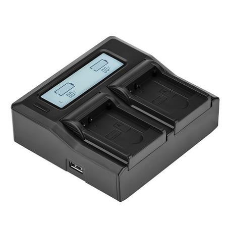 UPC: 0818243052942 | Dual Smart Charger with LCD Screen for Panasonic DMW-BCK7